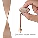 bayite Milanese Loop Bands Compatible Fitbit Charge 2, Stainless Steel Magnet Lock Metal, Rose Gold Small