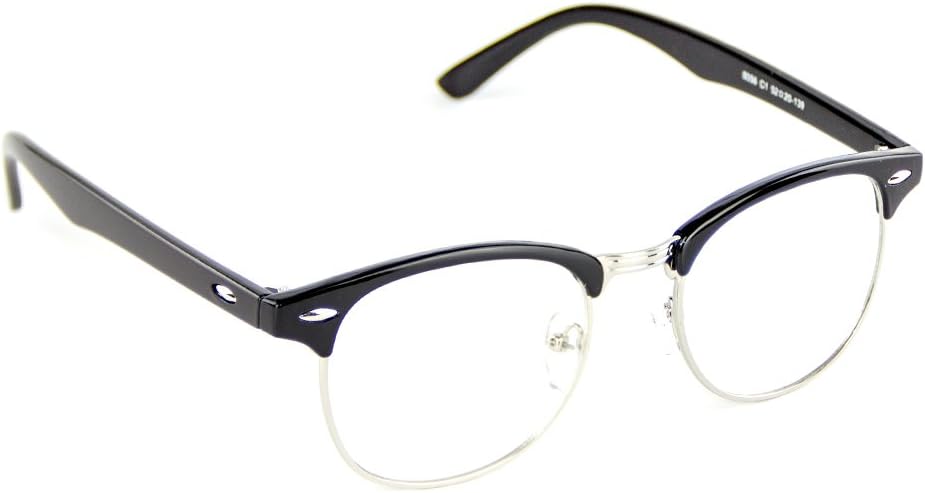 Cyxus Unisex Stylish Square Non-Prescription Eyeglasses Glasses Clear Lens Women Men Eyewear