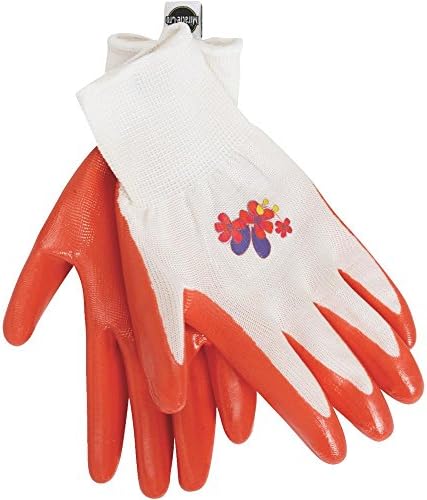 West Chester Miracle-Gro MG37120 Stretch Knit Gardening Gloves with Nitrile Coated Palm: Women's Medium/Large, 3 Pairs