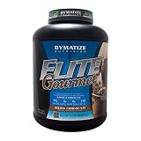 Dymatize Elite Gourmet 100% Whey Sustained Release Protein, Swiss Chocolate, 5 lbs