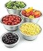 chéri d'amour Mixing Bowls with Lids, Premium Stainless Steel, Non-Slip