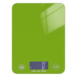 UMIRIKO Apples Green Kitchen Digital Scale Weight