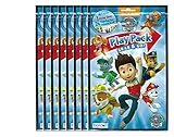 Paw Patrol BashBox Play Pack Grab & Go Children's Coloring & Activity Party Favor Bundle (8 Packs)