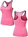 Neleus Women's 3 Pack Dry Fit Athletic Shirts,8007,Blue,Grey,Pink,US M,EU L