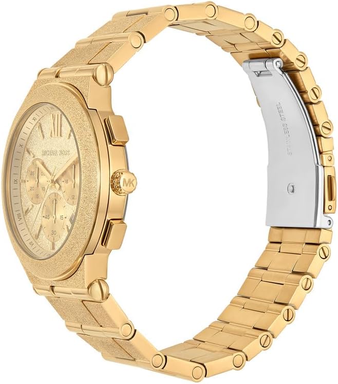 Billie Montre Femme 40MM en Acier Inoxydable Doré, MK7556