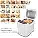 COSVI Programmable Bread Machine with Removable Non-stick Pan- 1.5-Pound Loaf, All Kinds of Breads, 15-Hour Delay Time, Gluten-free Setting, 2 Loaf Sizes, 3 Crust Sizes, Automatically keep warm 1 hour
