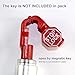ANPIGGY Exquisite Anti-Theft Security Keys Mini Portable Stop Lock Magnetic Key Safe