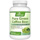 Natrogix 800mg Pure Green Coffee Bean Extract with GCA and Chlorogenic Acids Weight Loss Supplement, 60 Capsules