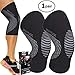 PHYSIX GEAR SPORT Knee Support Brace - Premium Recovery & Compression Sleeve For Meniscus Tear, ACL, Running & Arthritis - Best Neoprene Wrap for Crossfit, Squats & Heavy Duty Workouts 1 PAIR Grey XXL