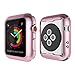 Apple Watch Screen Protector Case, UMTELE Plated TPU Case Integrated Screen Protector Slim Lightweight Protective Bumper Cover for Apple Watch Series 3, Series 2, 38mm, Rose Gold