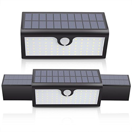 Vmanoo Solar Lights 71LED 3-in-1 Bright Security Wireless Motion Sensor Outdoor Lamp With 3 Modes for Garden Patio Wall Pathway Street (1-PACK)