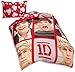 One Direction 'Boyfriend' Red Love heart design Reversible Single Duvet No 34
