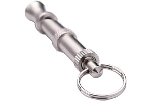 ZENARAO Dog Whistles, Adjustable Ultrasonic Dog Whistle, Portable Whistle Pet Whistle Supersonic Whistle Dog Whistles for Pet Training, Training and Behavior Aids