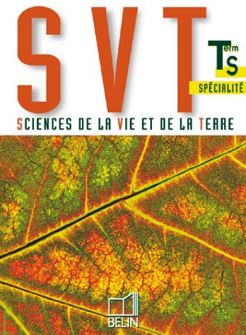 SVT, sciences de la vie et de la terre, Term S