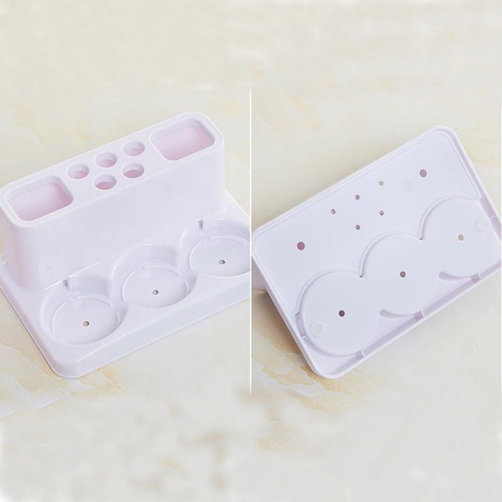 Eslite Toothbrush Toothpaste Holder Stand for Bathroom Storage Organizer: Home & Kitchen