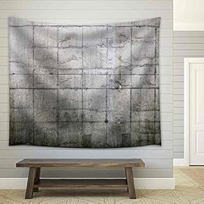 Old Grunge Obsolete Wall - Fabric Wall Tapestry Home Decor - 51x60 inches