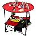 Picnic at Ascot Canvas Travel Folding Table, Red