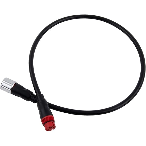 XVCZ) 9 Pin Wheel Hub Motor Cable 60cm EBike Motor Extension Cable
