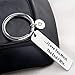 LQRI Couple Keychain I Love You Most The End I Win Keychain Valentines Day Boyfriend Girlfriend (Silver 02)