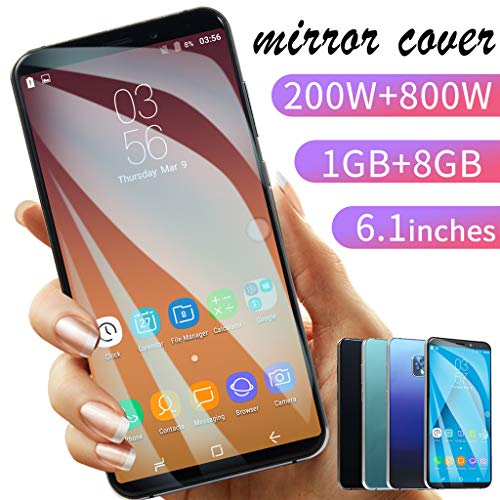 6.1 Inch Ultrathin Android 6.0 Quad-Core 1GB+8GB+Extra 16GB Card GSM WiFi Dual SIM 8.0MP Smart Cellphone (Black) - Thumbnail 4