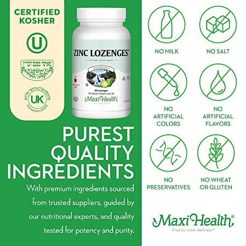 Zinc Lozenge Zinc Citrate with Vitamin C Cherry Flavor Highest