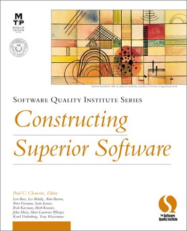 Software Quality Institute Series Constructing Superior Software-cover
