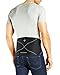 Tommie Copper Back Brace and Posture Corrector for Men l Sweat Wicking Breathable Back and Muscle Compression Support for Men