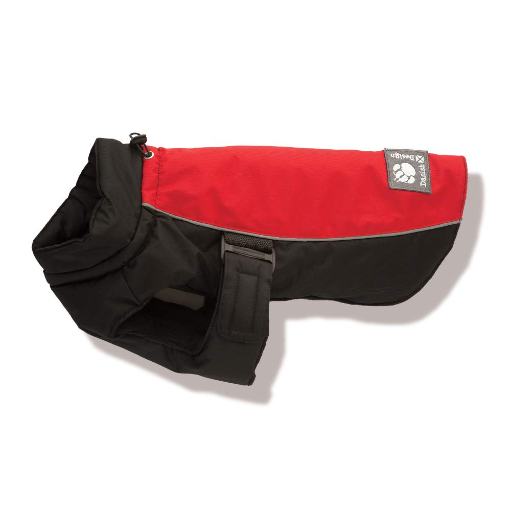 Danish Design Red Sports Luxe Dog Coat 55cm (22in) โ image 1