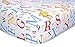 Trend Lab Dr Seuss Fitted Crib Sheet, ABC