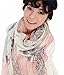 UGET Women's Voile Soft Long Scarf Eiffel Tower Printed Wrap Shawl Stole Scarves