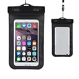 Kinzd® Waterproof Cell Phone Carrying Cases Pouch with Detachable Lanyard