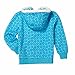 Kid-O-Roma Designs Youth & Little Girls Fleece Lined Hoodie Frozen Elsa and Sofia Zip-up Hoodie Size 3T - 6X (6X) Blue