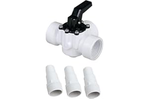 IEUDNS 3 Ways Diverter Valve 1.5" for Pool Accessories