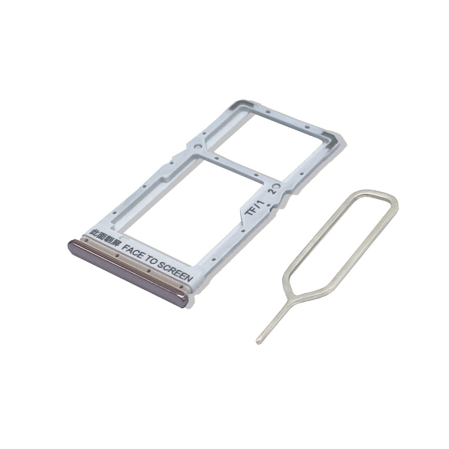 Eonpam Original DUAL SIM Card Slot Tray Holder Replacement for (Xiaomi POCO X3/X3 PRO Incl SIM Pin (Bronze)