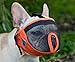 Canine Friendly Short Snout Dog Muzzle, Medium, Orange