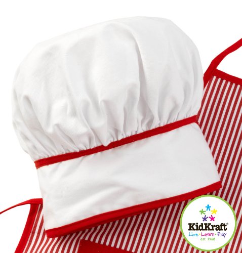 KidKraft Tasty Treats Chef Accessory Set - Red
