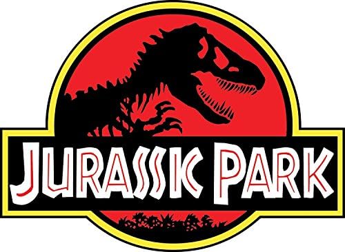 Jurassic Park 2.5" Sticker Decal Vinyl Jeep Safari Dinosaur