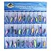 TOOGOO(R) 30 X Metal Mixed Spinners Fishing Lure Pike Salmon Baits Bass Trout Fish Hooks