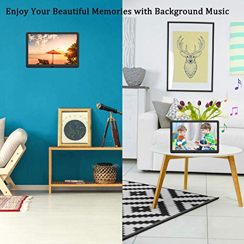 Atatat 10 Inch Digital Photo Frame with 1920x1080 IPS Screen, Digital