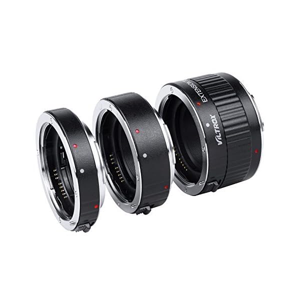 Tube d'extension Macro pour Canon SHOOT - Ensemble de 3 anneaux avec