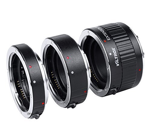 VILTROX DG-C AF Macro Tube d’extension Automatique Bague allonge pour Canon EF EF-S 7D 6D 5D 60D 70D 80D 77D 750D 800D…