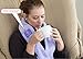 Aroma Wrap Heated or Cooled Herbal Neck Wrap with an Essential Oil Pack, Logo Pocket Choice of Aroma Wrap or Bible Verse (Lavender)