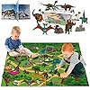 LOYO-Dinosaur-Toy-Figure-with-Playmat-24-Pcs-Kids-Realistic-Dinosaur-Playset-Educational-Learning-Toy-for-Toddlers-Boys LOYO Dinosaur Toy Figure with Playmat - 24 Pcs Kids Realistic Dinosaur Playset Educational Learning Toy for Toddlers…