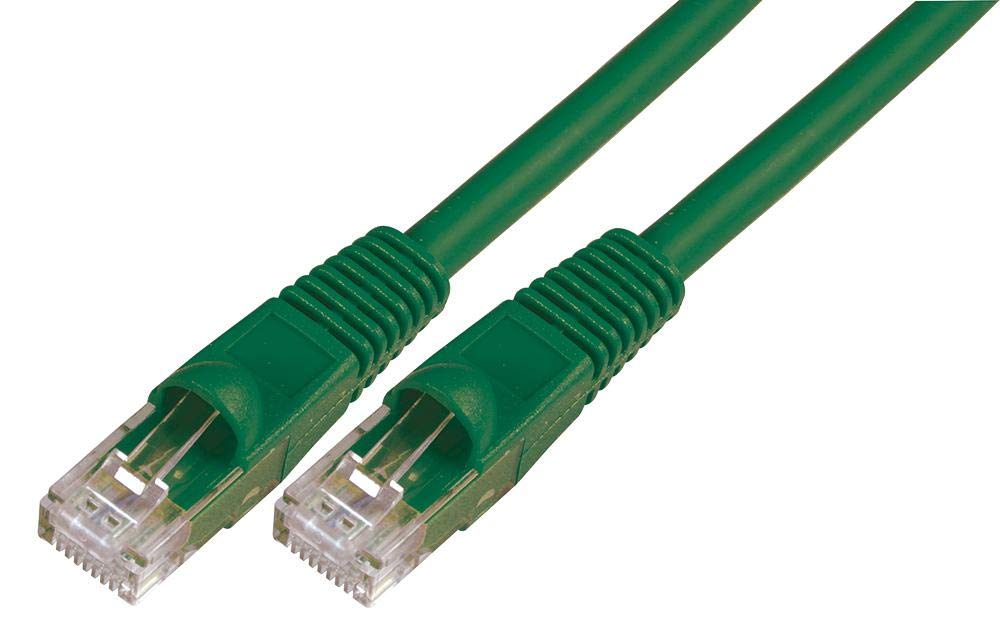 Pro Signal PSG91543 Snagless Cat6 UTP LSOH Ethernet Patch Lead, Green, 20 m