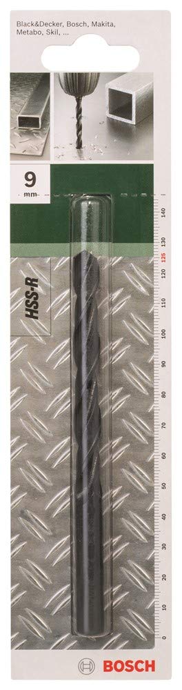 Bosch 2609255019 Metal Drill Bits HSS-R with Diameter 9.0mm