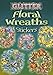 Glitter Floral Wreaths Stickers by