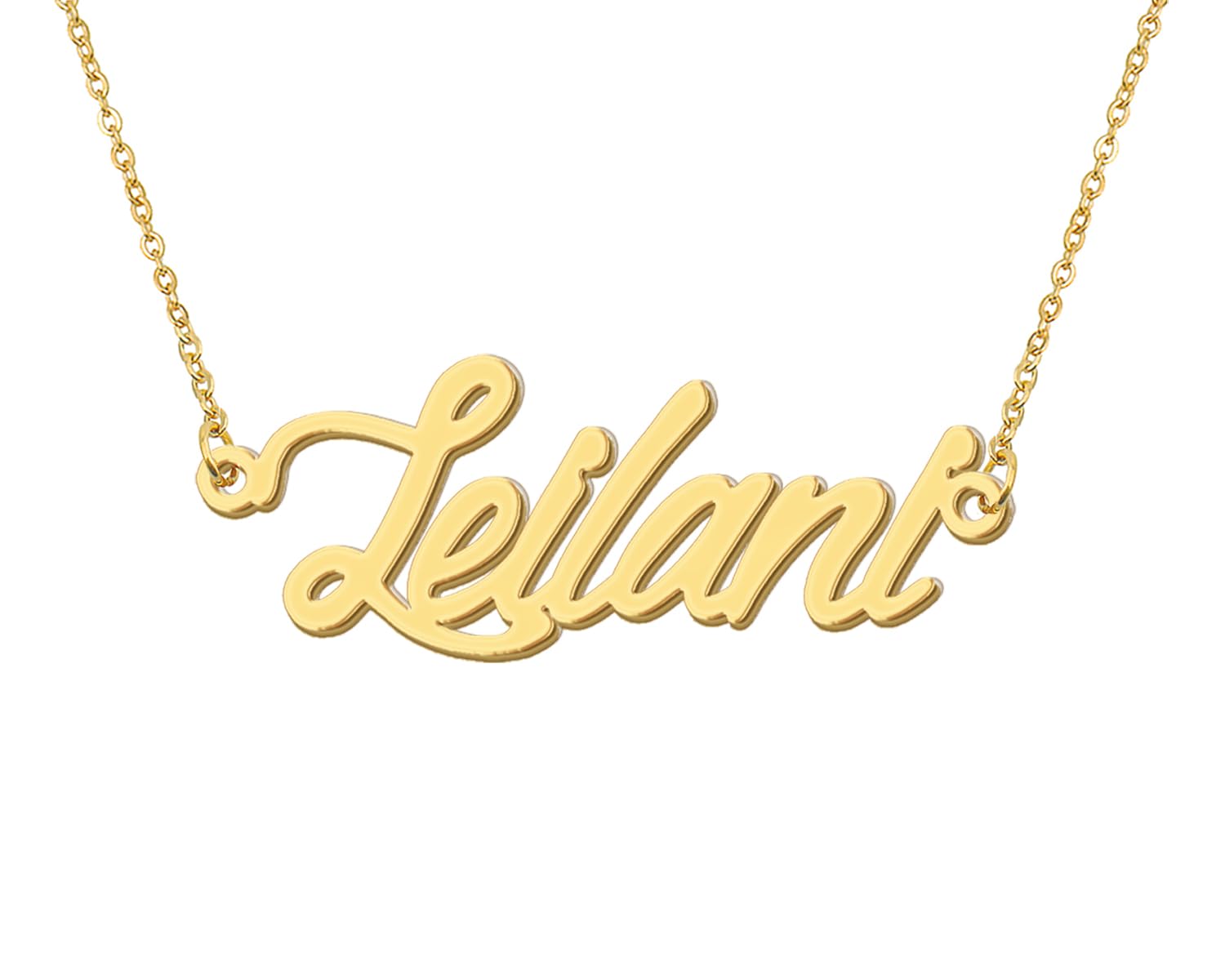 Aoloshow 18k Gold Plated Leilani Name Charm