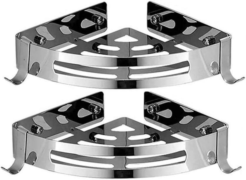 XQHD Estanterías para Baño Esquina, Estanteria Ducha Pared Montado