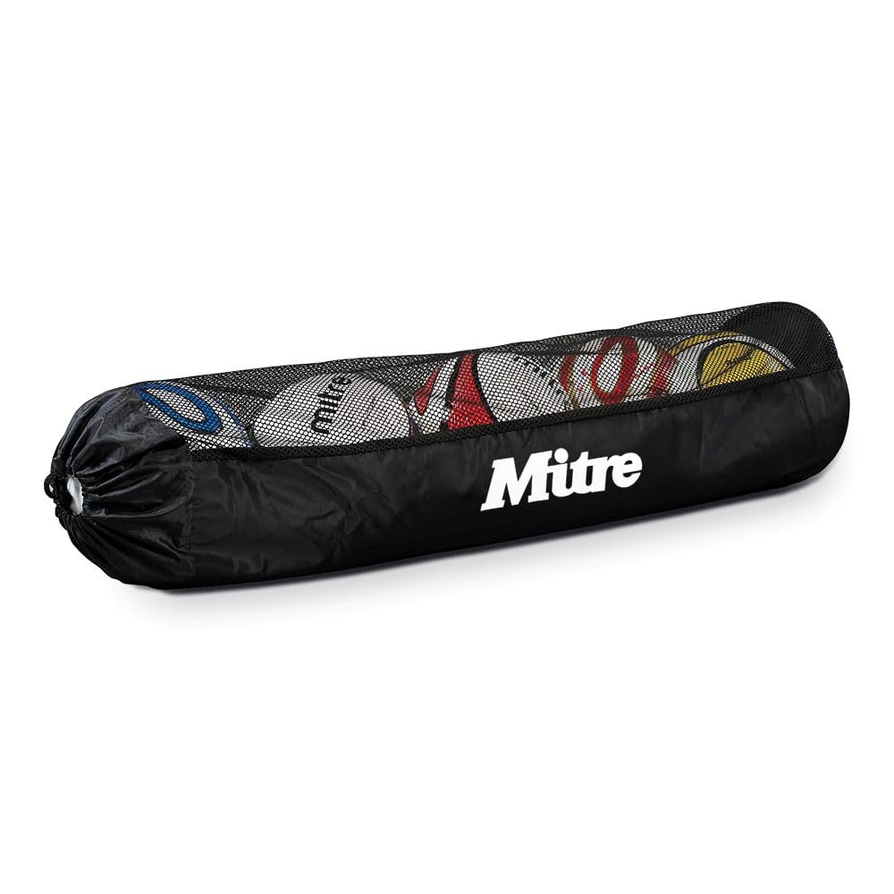 Mitre Tubular Football Bag | Training Equipment Ball Sack
