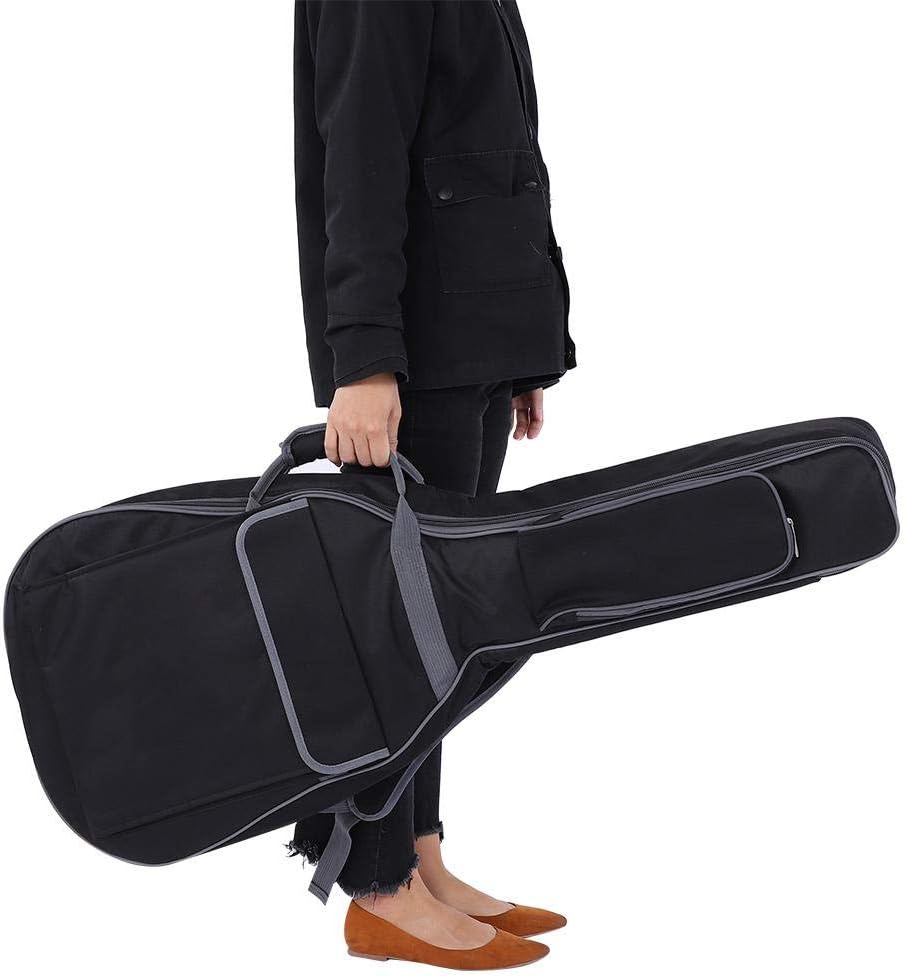 Dilwe Housse de Guitare, Sac De Transport Sac À Main avec Bandoulières